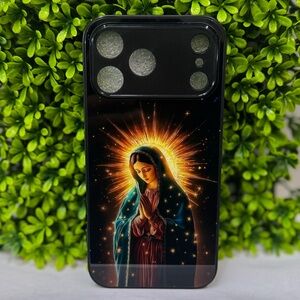 Black lady of Guadalupe iPhone 17 Case